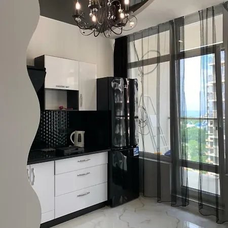 аркадия студия, терраса, вид моря, ремонт 2019, Arcadia Terrace Sea View Апартаменты Одесса