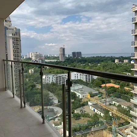 аркадия студия, терраса, вид моря, ремонт 2019, Arcadia Terrace Sea View Апартаменты